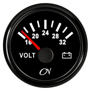 CN Voltmeter 24Volt analog